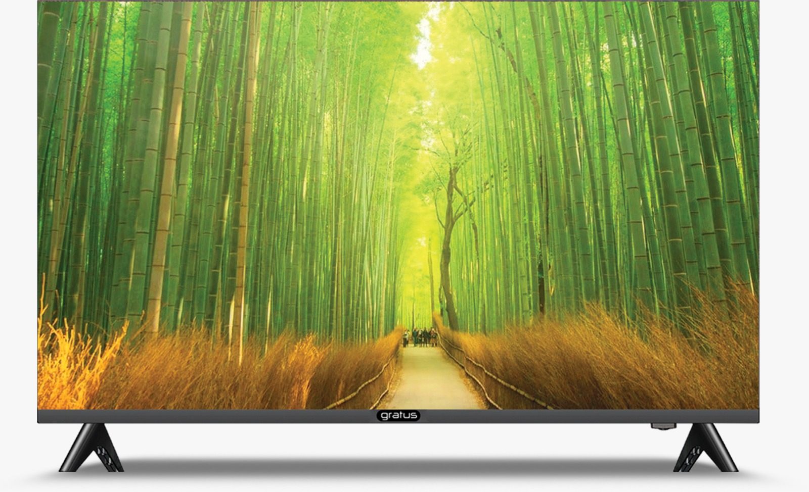 Gratus 65" VIDAA Powered 4K Edgeless UHD Smart LED TV with Dolby Audio image 2