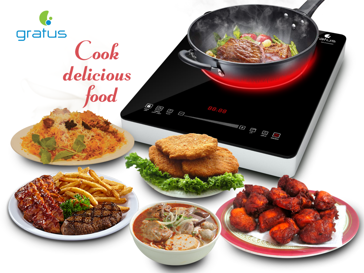 Gratus 2200 Watts Infrared Electric Cooker image 2