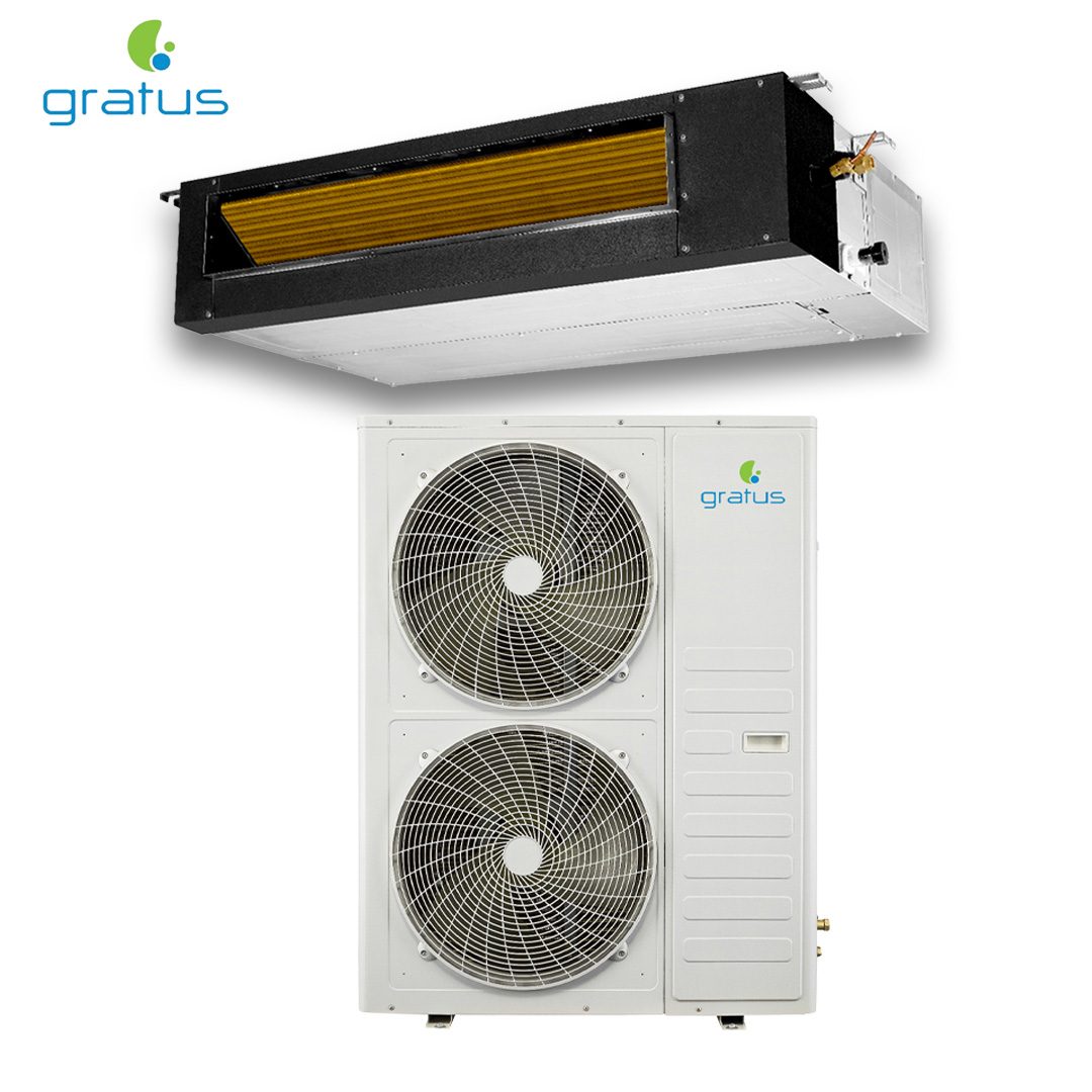 Gratus 4 Ton Duct Type Air Conditioner | T3 Scroll Compressor | Heavy Duty Cooling | SD50TSAC4 - Air Conditioner by Gratus