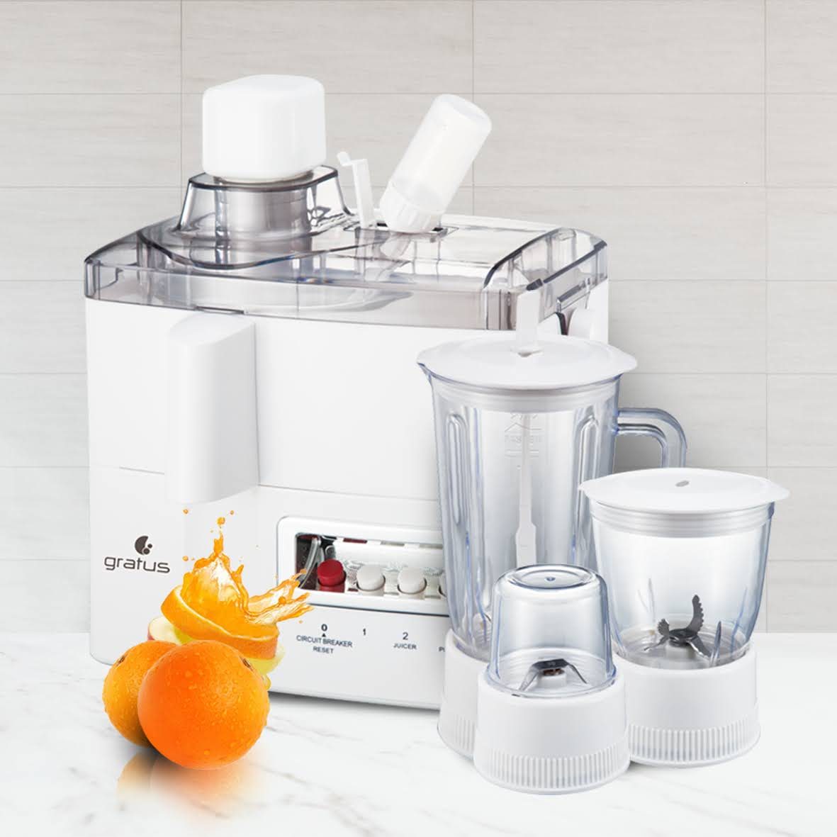 Gratus 400W 4-in-1 Food Processor product detail image