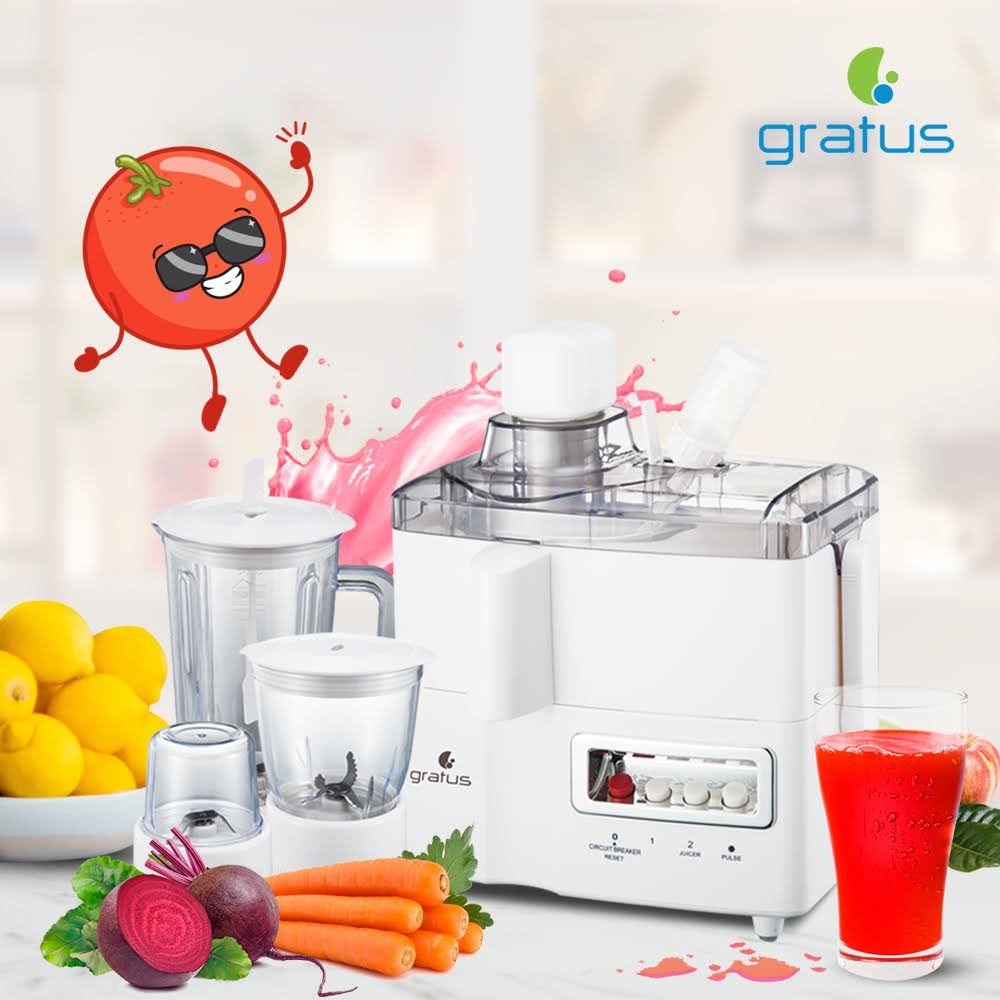 Gratus 400W 4-in-1 Food Processor image 5