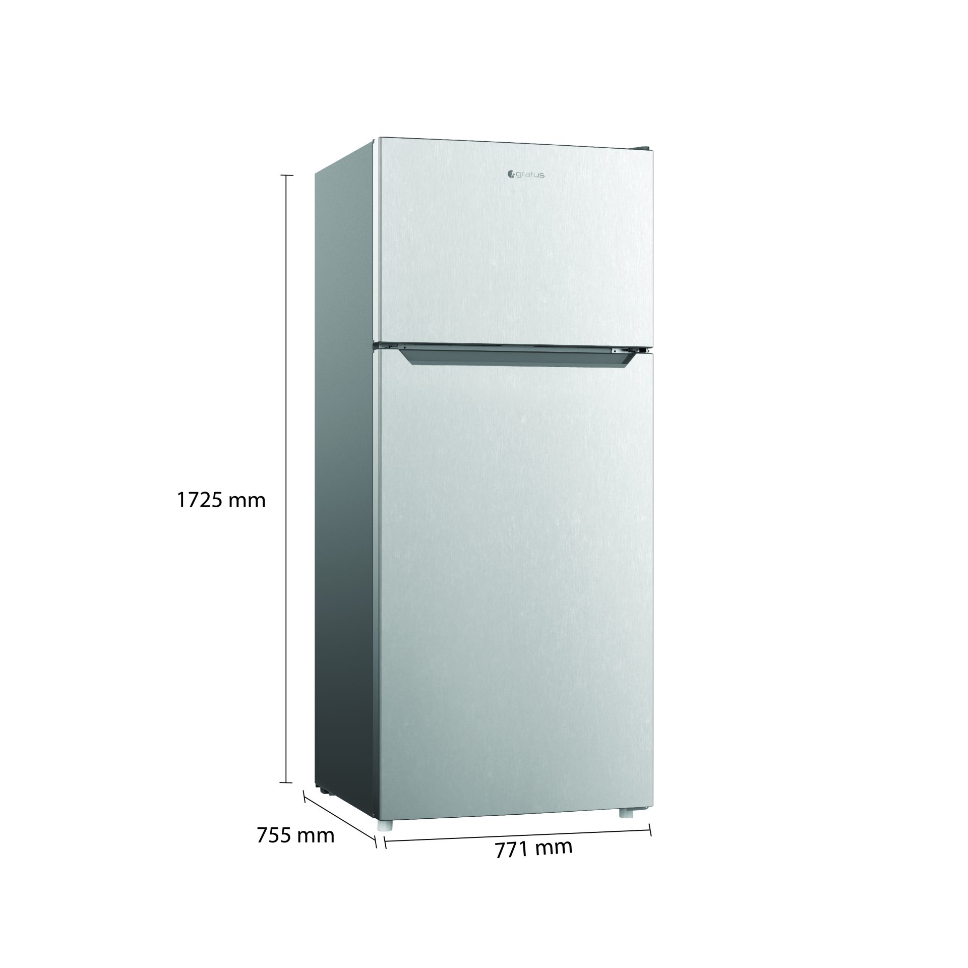 Gratus Golden Fresh Technology Convertible Frost Free Double Door Refrigerator image 4