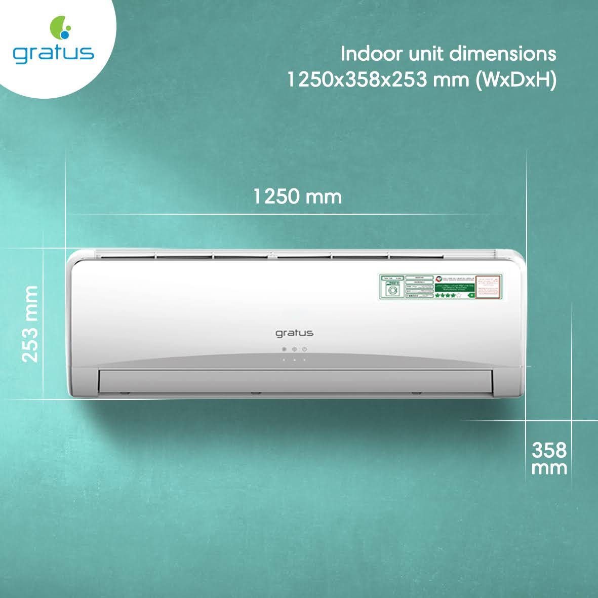 Gratus 38000 BTU product detail image