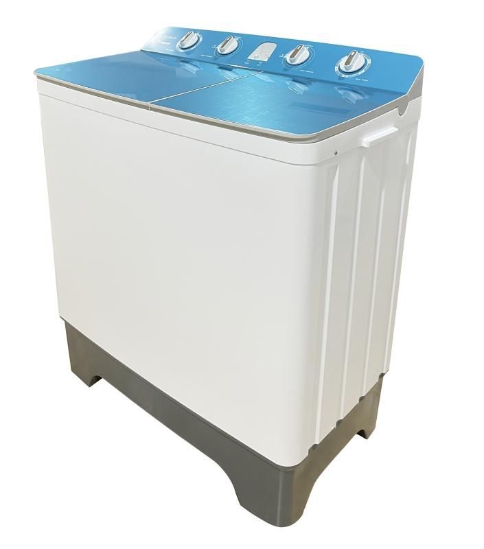 Gratus 22 KG Top Load Semi-Automatic Washing Machine (White/AQUA BLUE) image 3