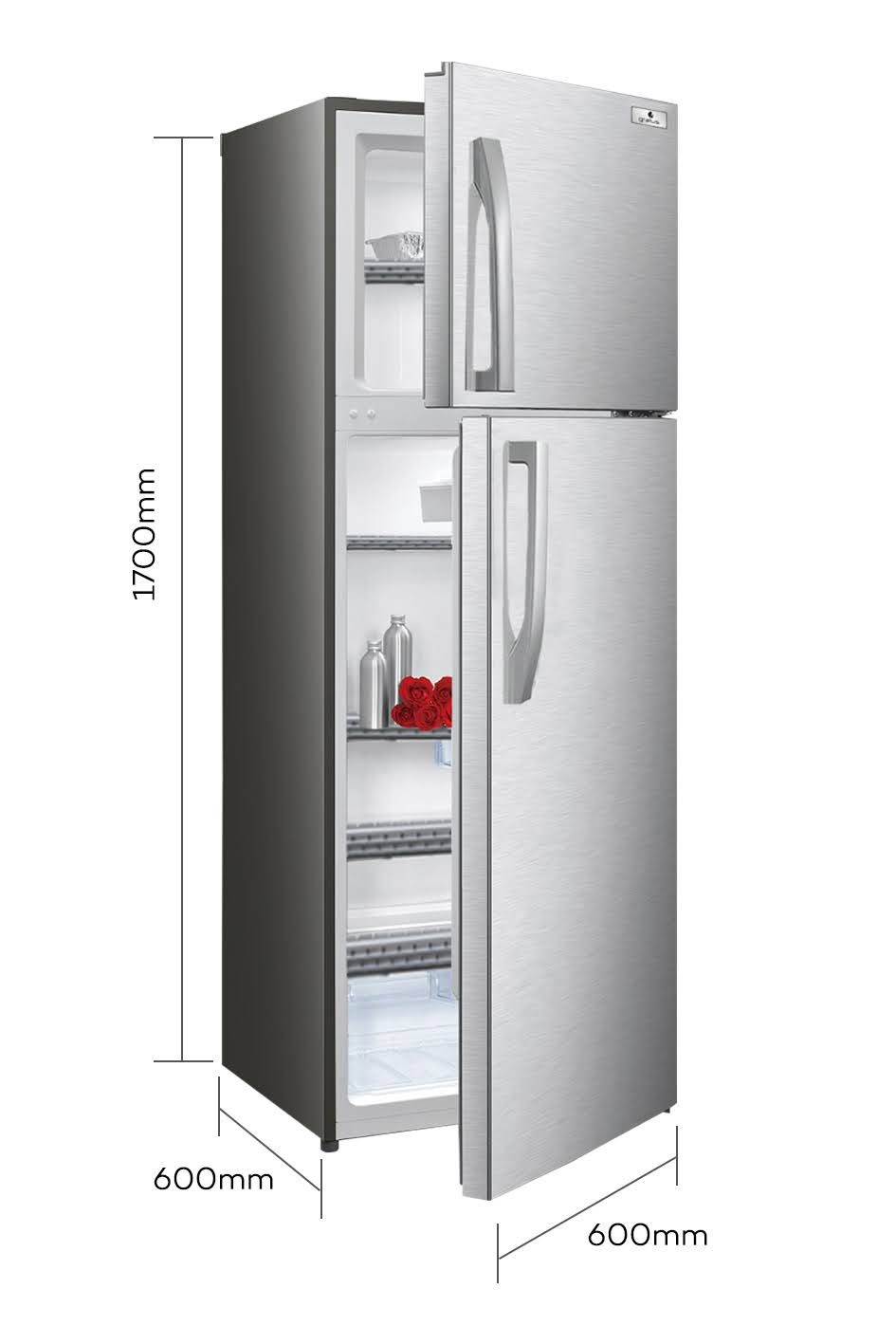 Gratus Aura Series Double Door Refrigerator image 2