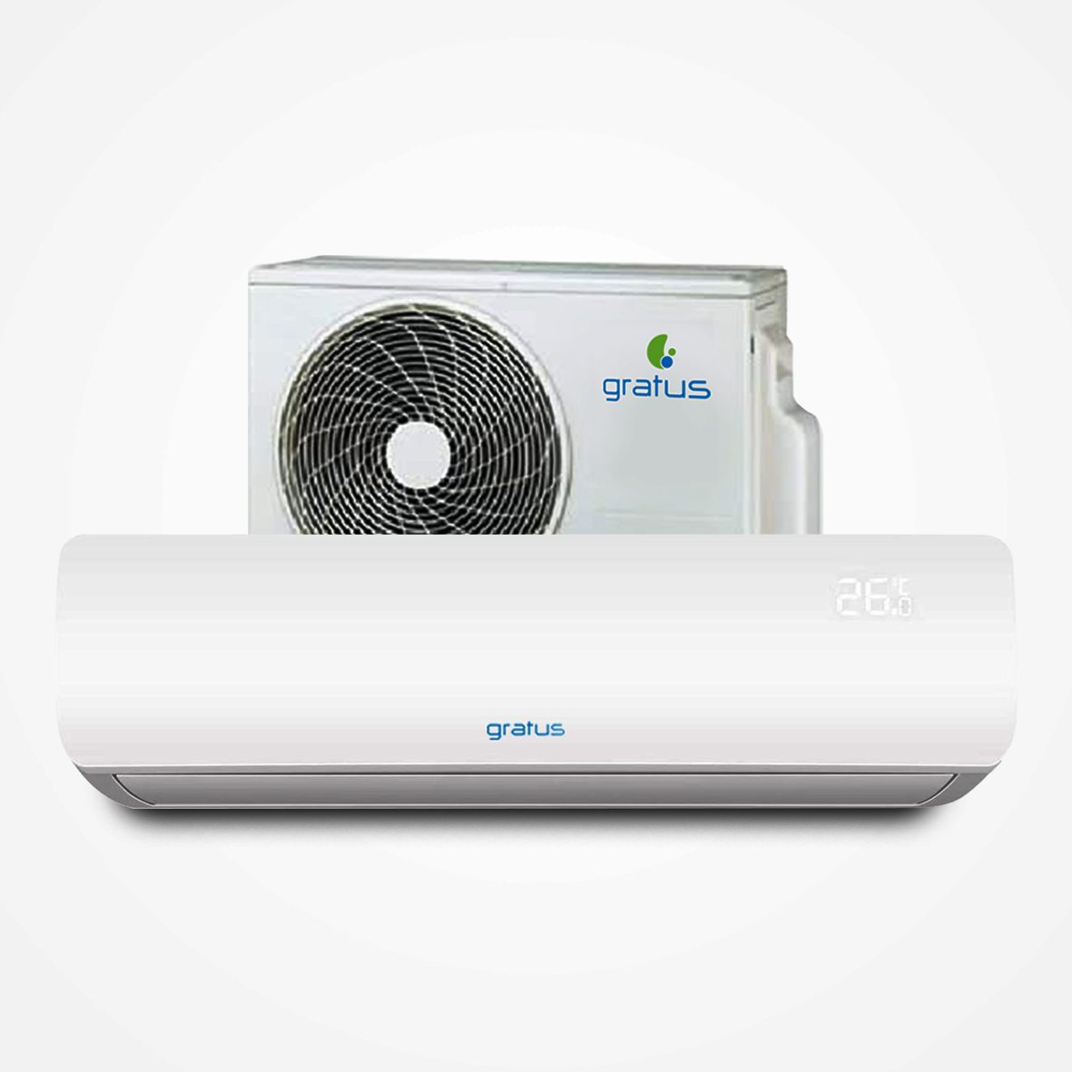 GRATUS 2.5 Ton Split Air Conditioner ROTARY TYPE - Air Conditioner by Gratus