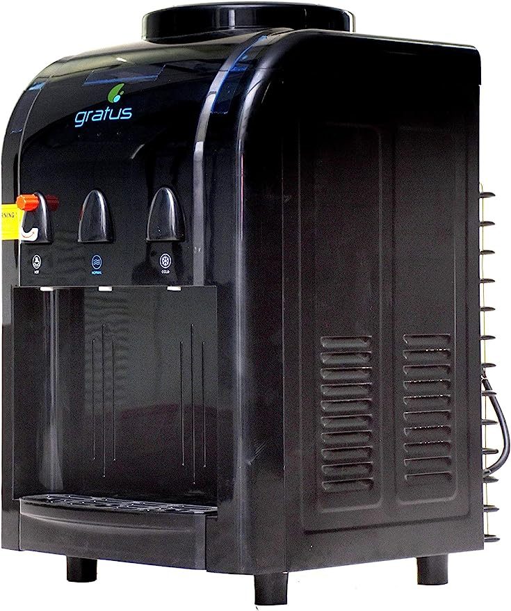 Gratus 3 Tap Tabletop Water Dispenser | Hot product detail image