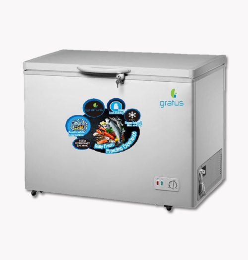 Gratus 350L Tropicalized Chest Freezer with Internal LED - Chest Freezer by Gratus