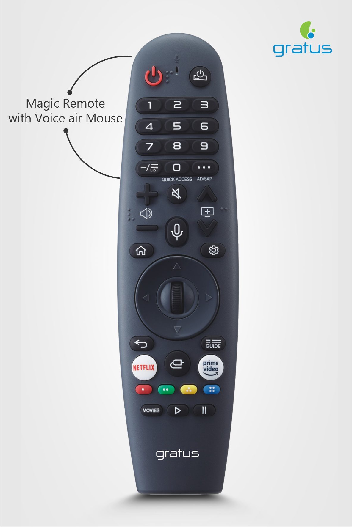 Gratus WebOS Powered 4K UHD 75" LED Smart TV with ThinQ AI image 9