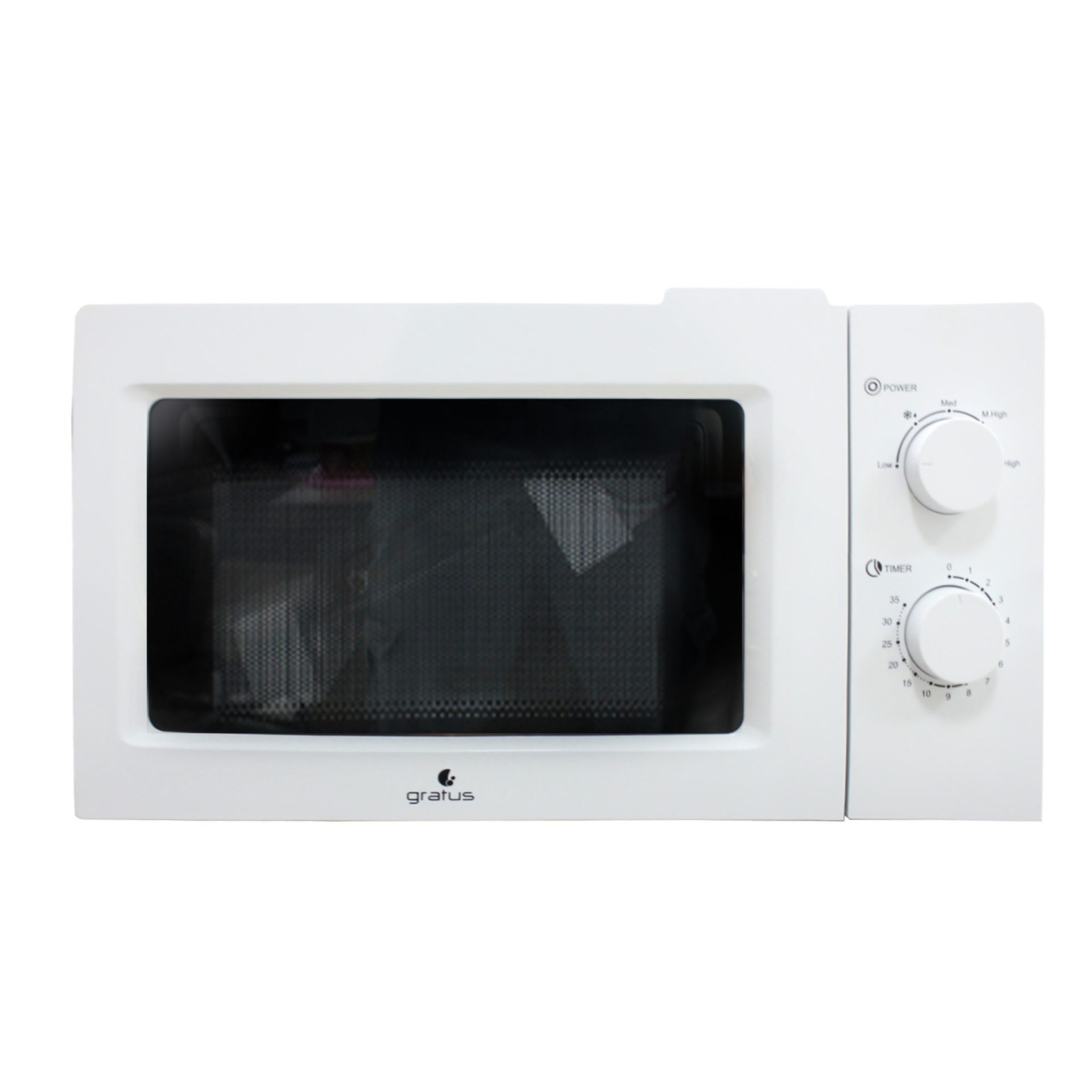 Gratus Solo Microwave Oven with Full Glass Door - Oven by Gratus