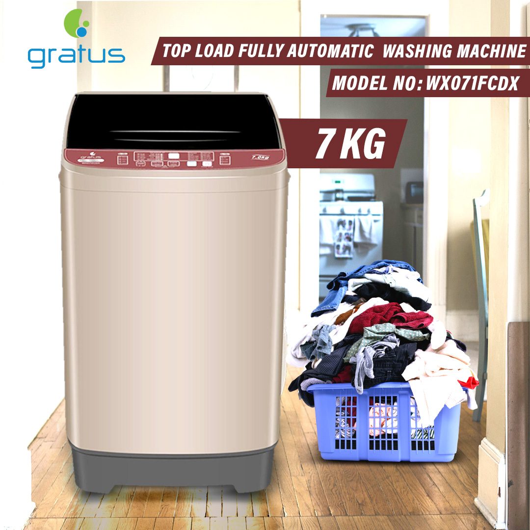 Gratus 7 KG Fully Automatic Top Load Washing Machine image 3