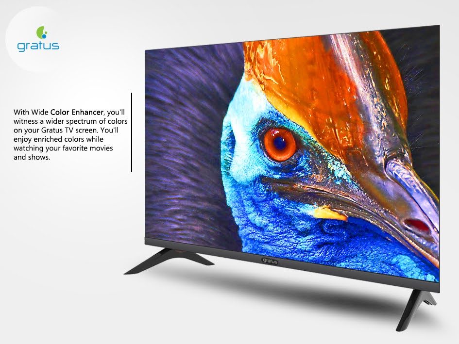 Gratus 55" WebOS Powered 4K Edgeless UHD Smart LED TV with ThinQ AI image 3