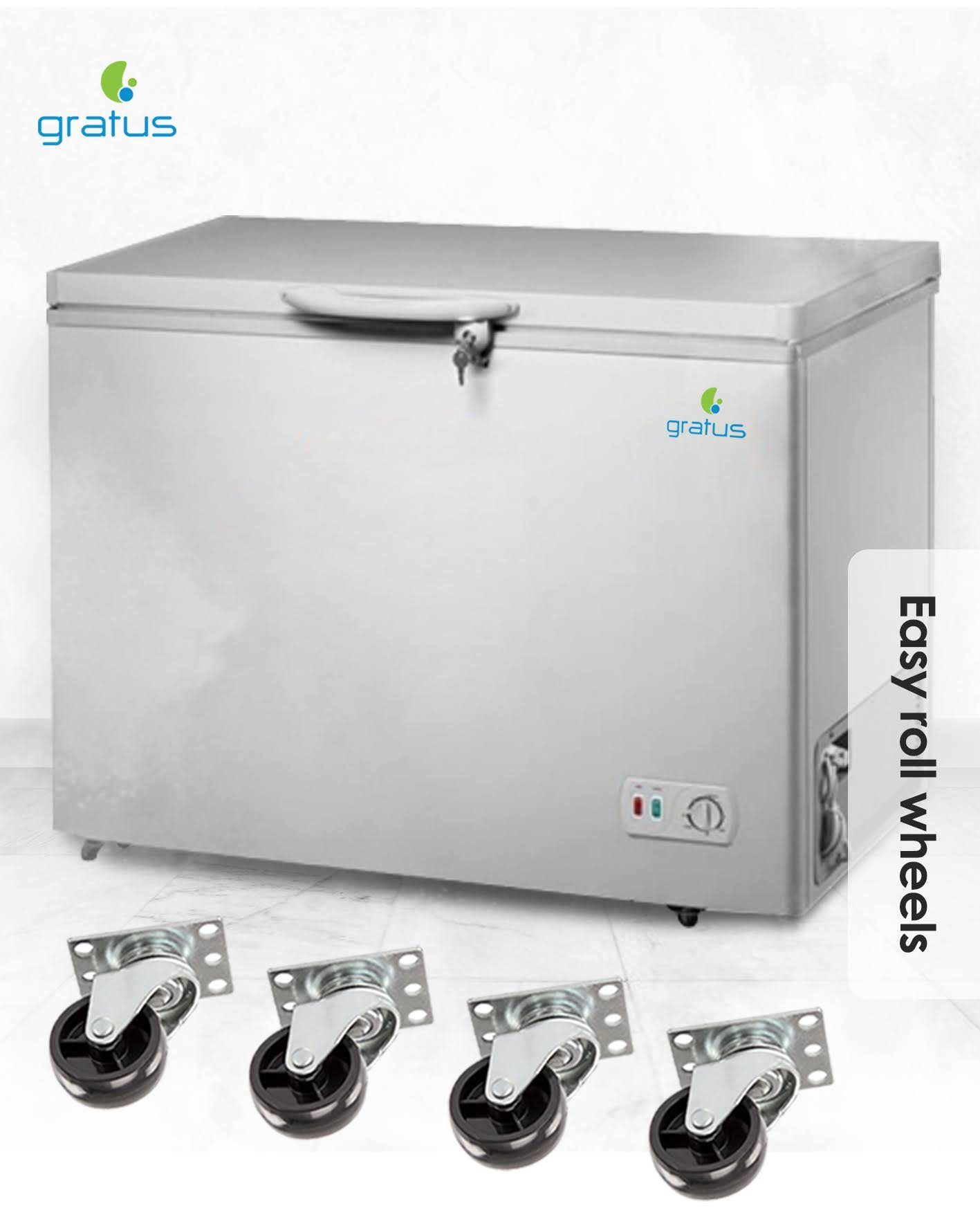 Gratus 350L Tropicalized Chest Freezer with Internal LED image 3