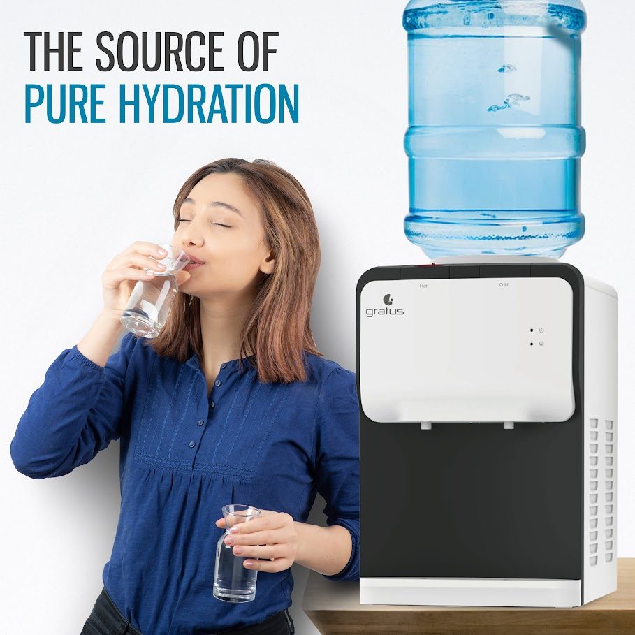Gratus 2 Tap Hot & Cold Tabletop Water Dispenser | 1-Year Full & 2-Year Compressor Warranty | GWTT21AC image 3
