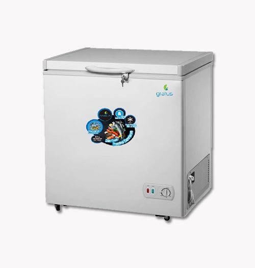 Gratus 150L Tropicalized Chest Freezer with Internal LED - Chest Freezer by Gratus