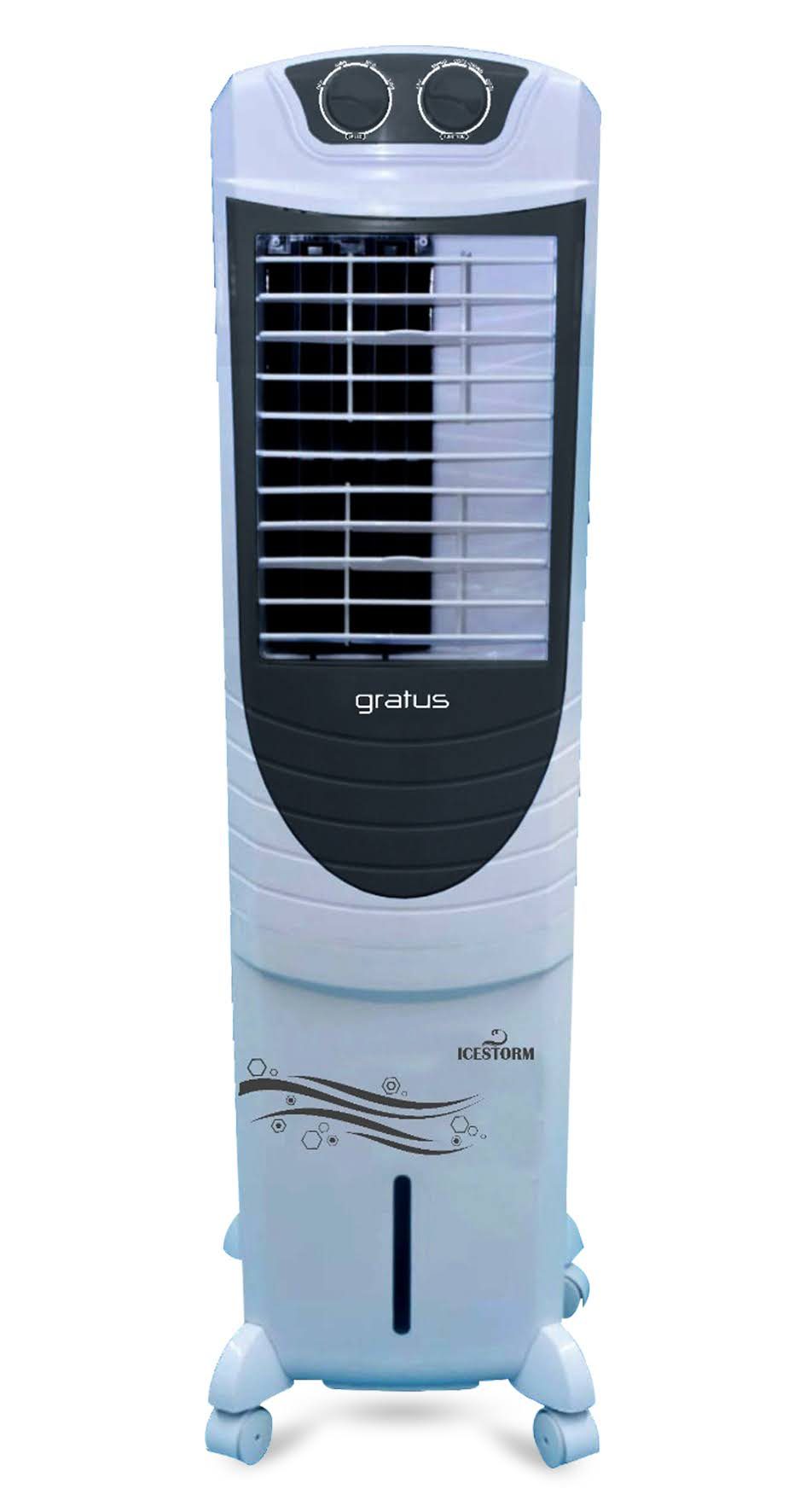 Gratus 35L ICESTORM35 Air Cooler with Ice Chamber - Fan & Evaporative Coolers by Gratus