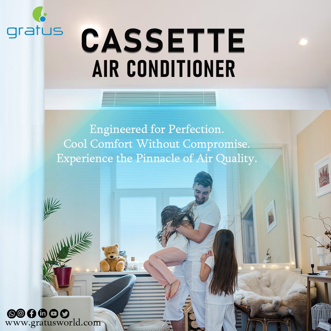 Gratus 4 Ton Cassette Type Air Conditioner | T3 Scroll Compressor | 4-Way Airflow | SC50TSAC4 image 4