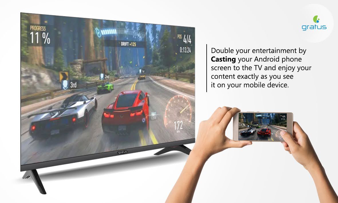 Gratus 55" WebOS Powered 4K Edgeless UHD Smart LED TV with ThinQ AI image 8