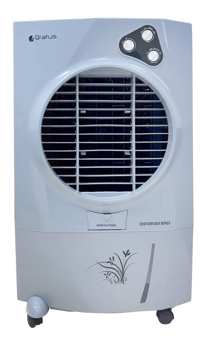 Gratus IceStorm80DX 80L Evaporative Air Cooler with Ice Chamber - Fan & Evaporative Coolers by Gratus