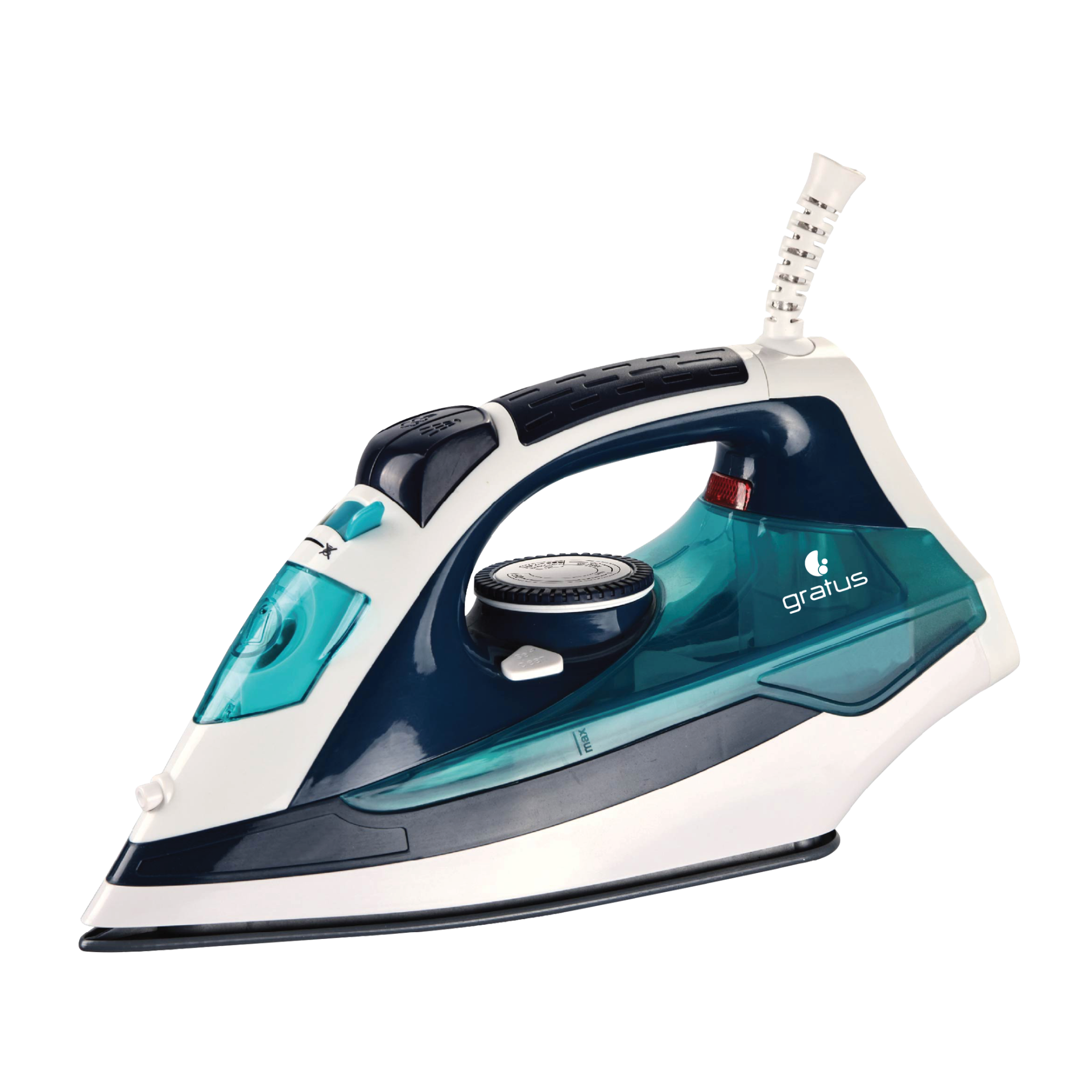 Gratus Dry & Spray Steam Iron 3000W - Small Home Appliances by Gratus