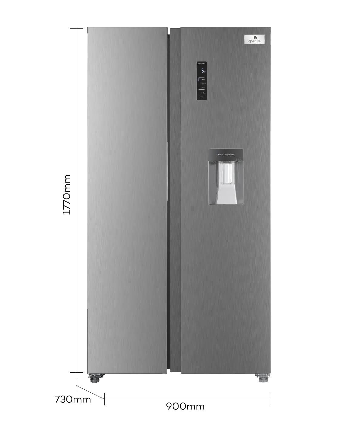 Gratus Frost-Free Refrigerator image 3