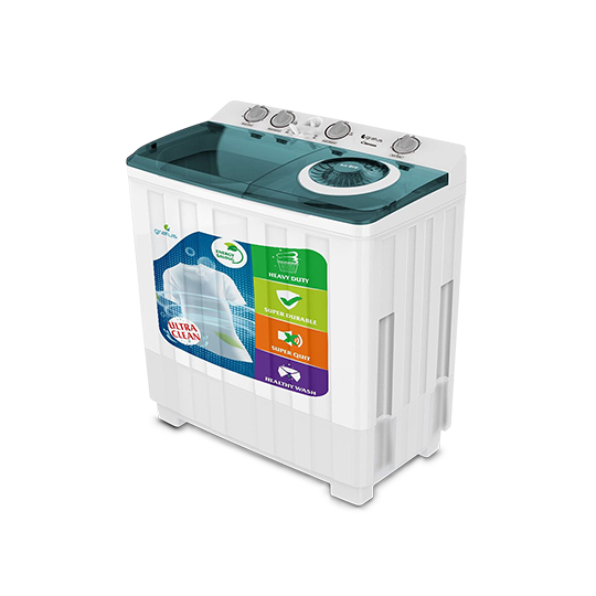 Gratus 15 KG Semi-Automatic Top Load Washing Machine with Lint Filter & Spin Dry (White) | GSWM15KCDX1 - Semi-Automatic Top Load by Gratus