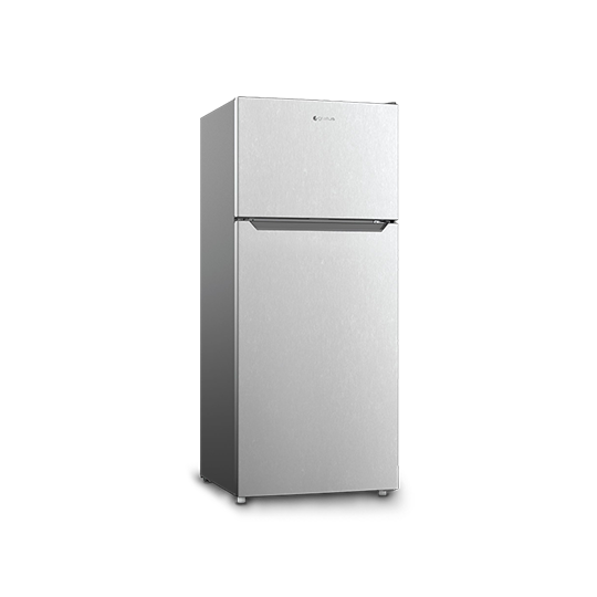 Gratus Top Mount Convertible Frost Free Double Door Refrigerator, with humidity control, Active-C Fresh, Multi-Air Flow, Inox, Model- RF400WVSRICX1
