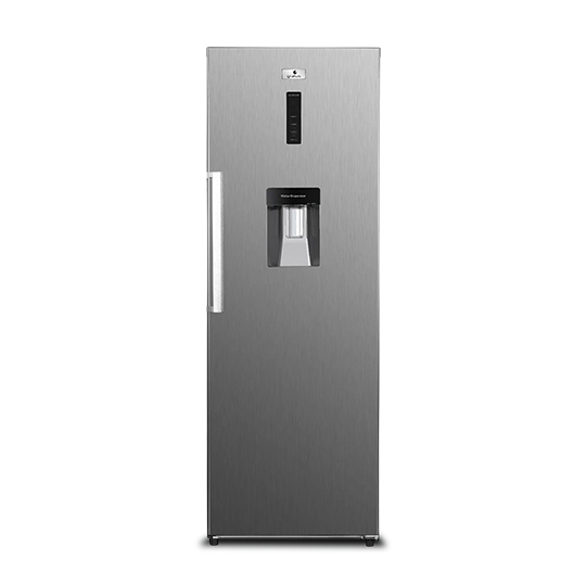 Gratus Frost-Free Refrigerator with Water Dispenser, Inverter Compressor & Multi-Air Flow, Inox, Model GRFNF470HCX1