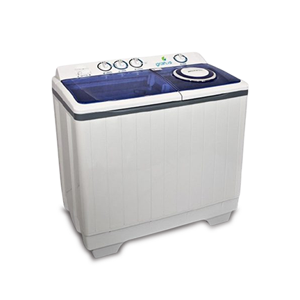 Gratus 18 KG Giant Series Semi-Automatic Twin Tub Top Load Washing Machine – GSW18KCDX - Semi-Automatic Top Load by Gratus