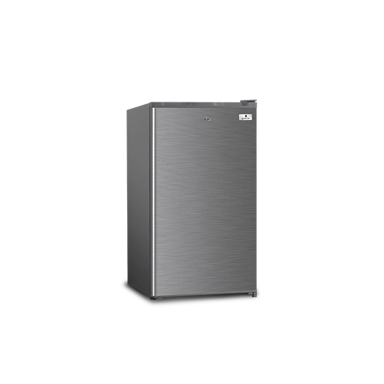 Gratus Single Door Refrigerator with Separate Chiller, Inox, Model GRFDD111HCX1