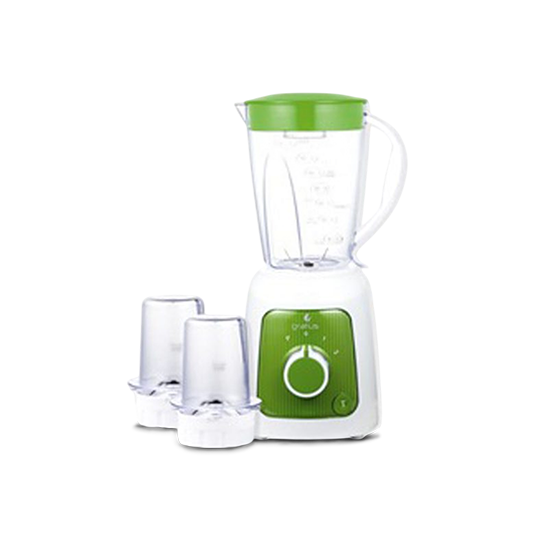 GRATUS BLENDER 1.6 ltr capacity Jar + 2 Mill Jars, Model- GBG3503TFC