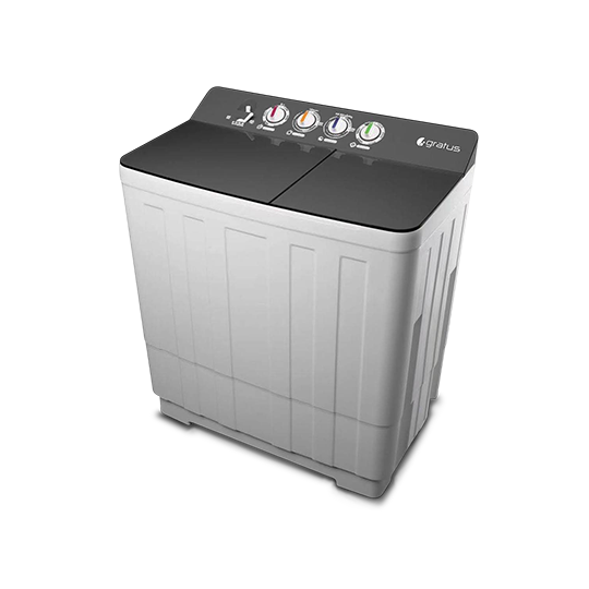 Gratus 20 KG Giant Series Semi-Automatic Top Load Washing Machine | GSW20KCDX1 - Semi-Automatic Top Load by Gratus