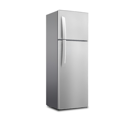 Gratus Top Mount Double Door Refrigerator | Multi-Air Flow | Active-C Fresh | Humidity Control | Inox | RD400CHSC1