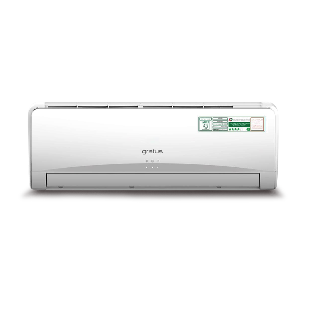 Gratus 38000 BTU, 3 Ton Heavy-Duty Piston Compressor, R410a GAS, Model- GSAC400C1AKK - Split AC by Gratus