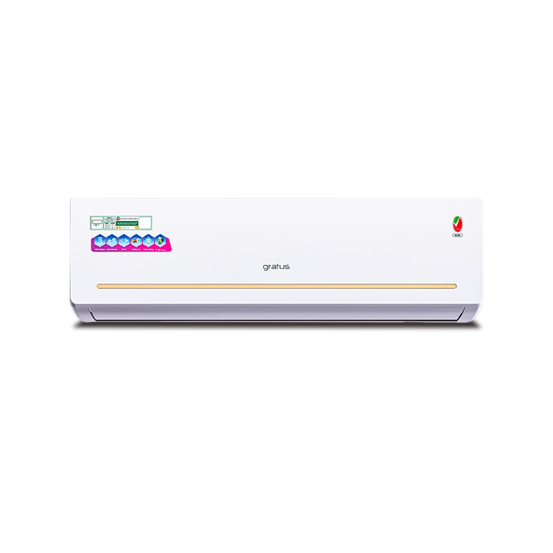GRATUS 1.5 Ton Split Air Conditioner ROTARY TYPE, R410a GAS, 1-Year Full & 5-Year Compressor Warranty, Model- GSAC18TMC - Split AC by Gratus