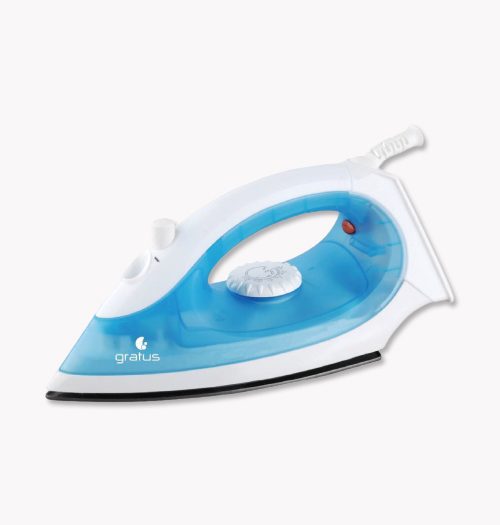 Gratus Dry & Spray Steam Iron 1200W - Ceramic Soleplate & Temperature Control, Auto Shut - 1 Year Warranty, Model- GSI1200UC