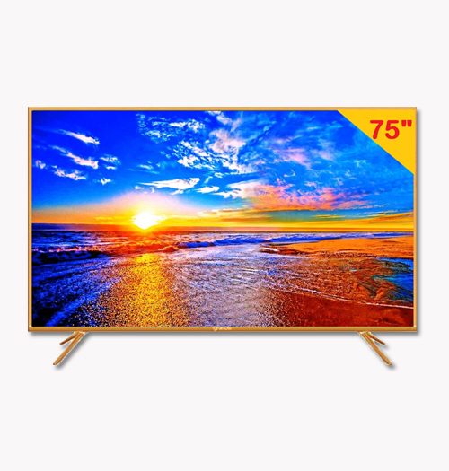 Gratus 75-inch LED 4K Smart Android TV, Model- GASULED75ACHD